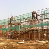 献县架子管拆除_文财建材租赁站_架子管搭建项目内外架子搭拆